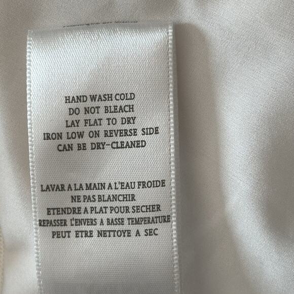 Blank NYC | White Mesh Detail Crepe Jacket Size L - Picture 9 of 13